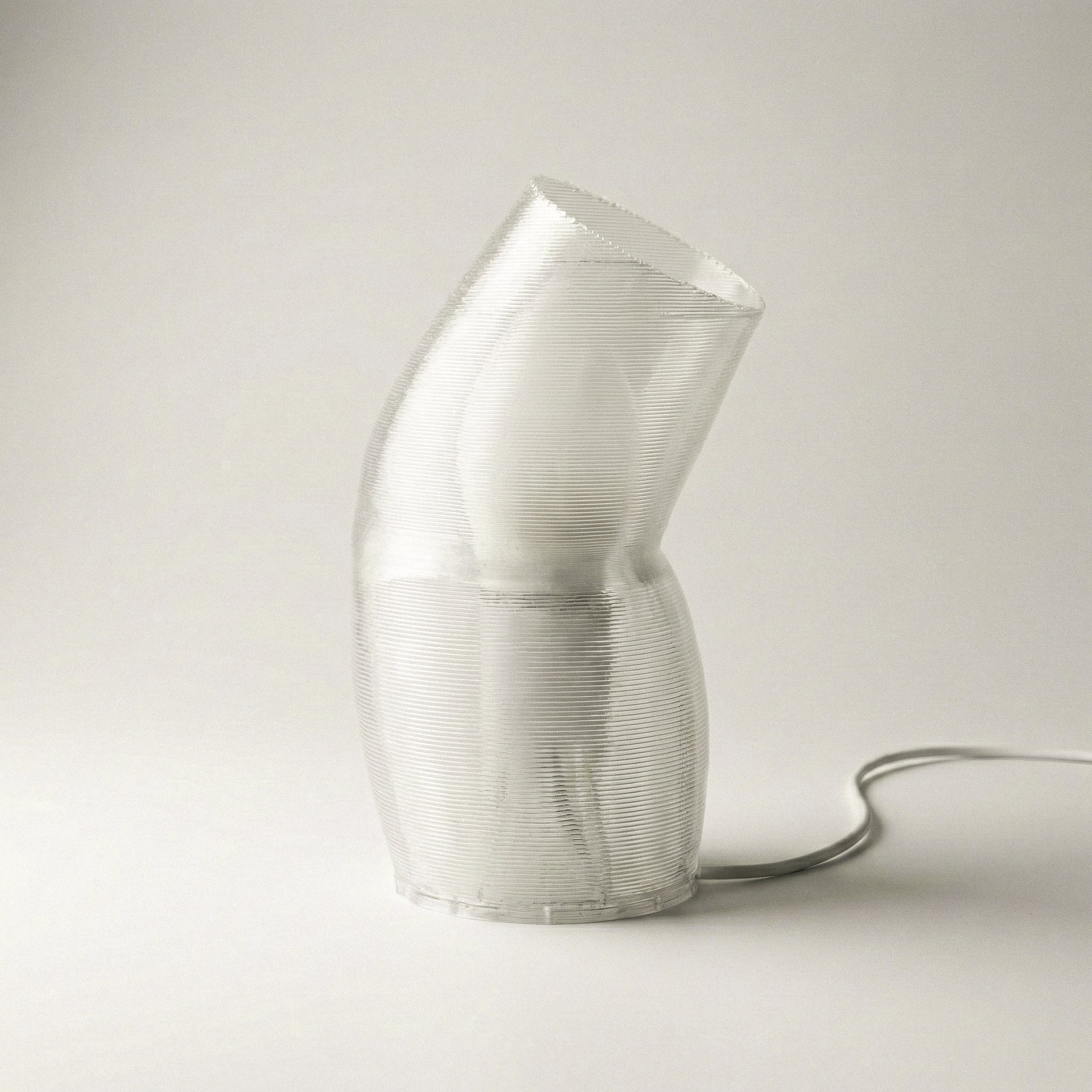 Clear Blob lamp, side view